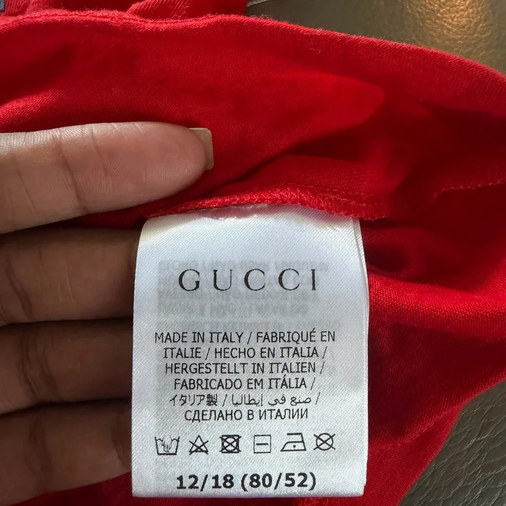 Gucci bright red